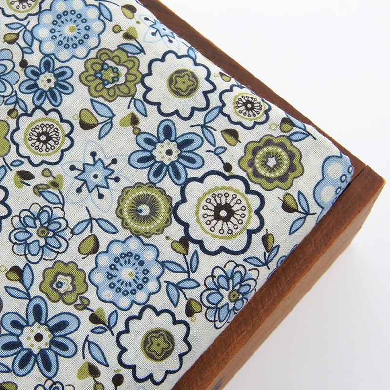 

2015 New Arriver Cotton Fabric Print Flower For Home Textile Patchwork Quilting Clothing Bedding Tilda 50cmx160cm A1-1-78