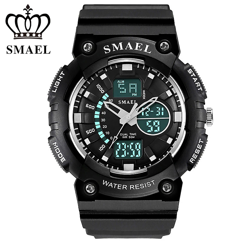 sports men`s Watch Big Dial Shock Military Sport Watches For Men Watch Strap Waterproof Dual Time Digital-Watch relojes hombre sports men`s Watch Big Dial Shock Military Sport Watches For Men Watch Strap Waterproof Dual Time Digital-Watch relojes hombre