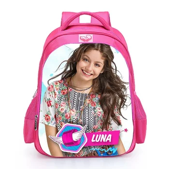

2019 Children Schoolbag Custom Made TV Show Soy Luna Backpack for Girl Teenager Girl Backpack Women Travel Bag Mochila Infantil