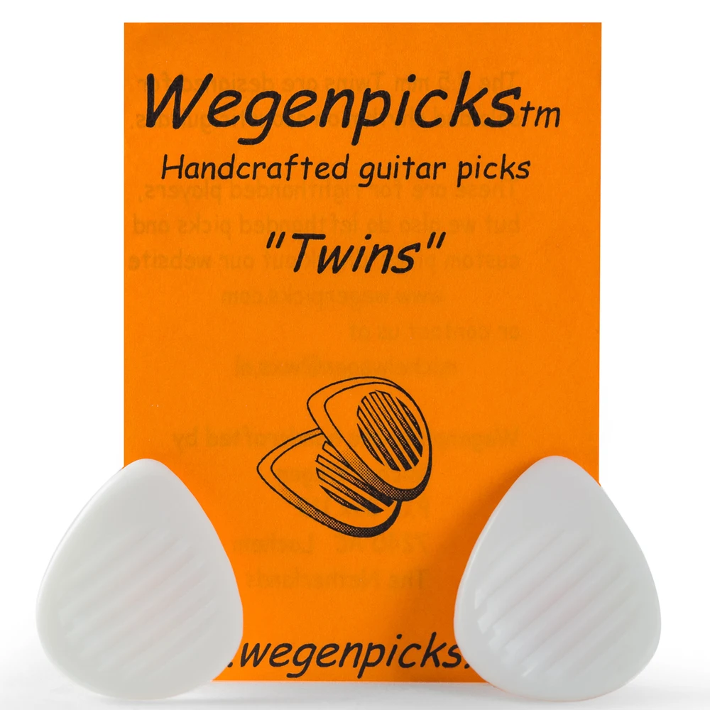 Wegenpicks Twins 2,5 мм/3,5 мм мини-гитарные медиаторы Gypsyjazzpick, 1 шт