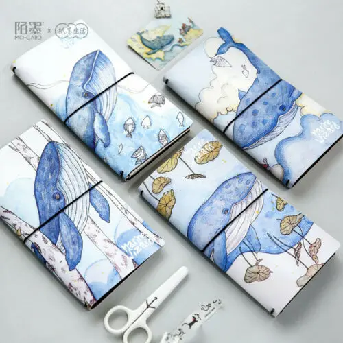 

Creative and Cute PU Leather Notebook Travel Notebook Study Notepad