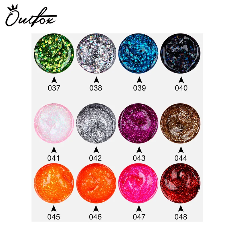100colors 8ml Sequins nail glitter powder soak off uv led nail gel polish with for varnish Lacquer(39-76colors) 100colors 8ml Sequins nail glitter powder soak off uv led nail gel polish with for varnish Lacquer(39-76colors)