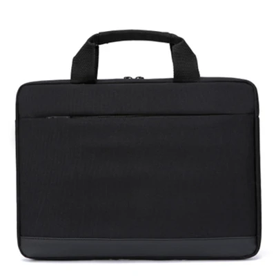11 12 13 14 15 дюймов водостойкая сумка для ноутбука чехол для MacBook Air Pro планшеты сумки тетрадь чехол рукав сумка для путешествий портфели - Цвет: black-handbag