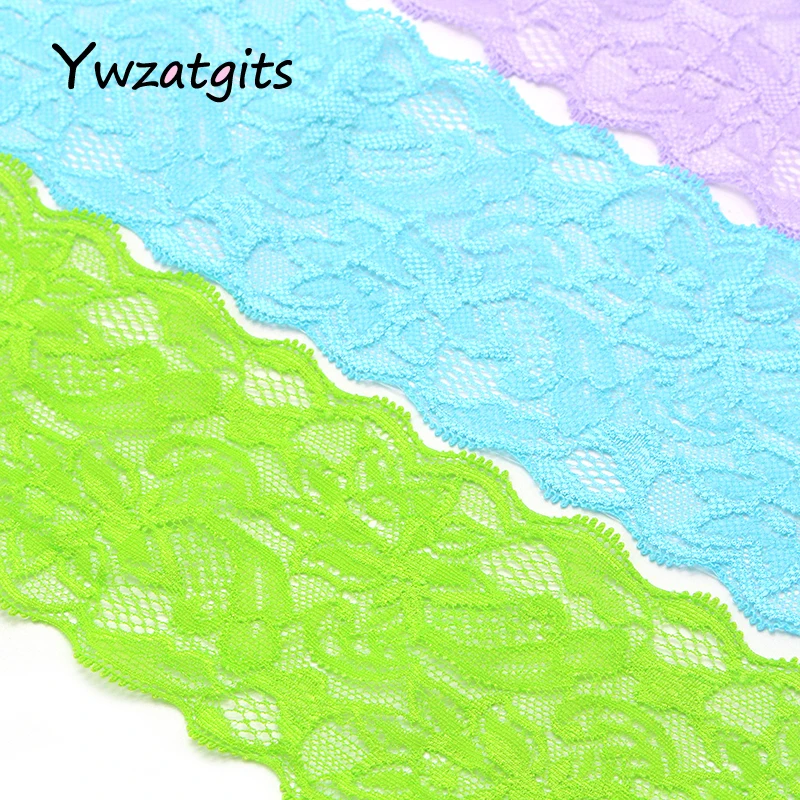 Ywzatgits 2y/5y Цветочная вышивка из кружевной ткани Отделка ленты для самостоятельного пошива одежды одежда материалы ручной работы аксессуары YR0201