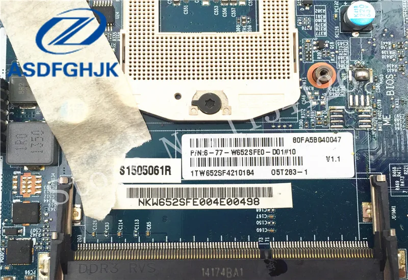Promo Laptop Motherboard 6-77-w652sfe0-d01 FOR Hasee FOR Clevo for God of War w652sf Motherboard 66-71-w6