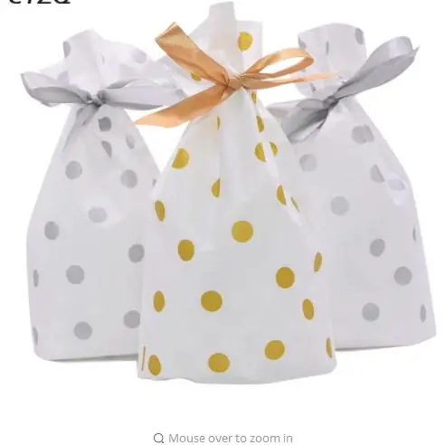 

BOX Wedding Favors Cute Bow Tie Stripe Cookie Candy Gift Bags for Candy Biscuits Snack Baking Package Event Party