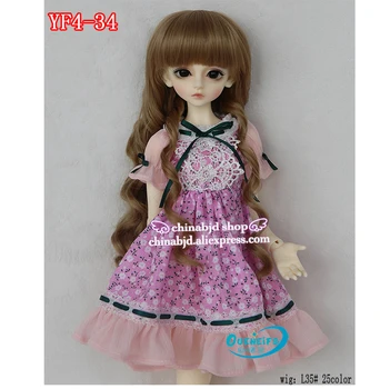 

Doll BJD Clothes 1/4 Rural Pink Style For Minifee RL Doll Accessories Fairyland Dress MSD clothes