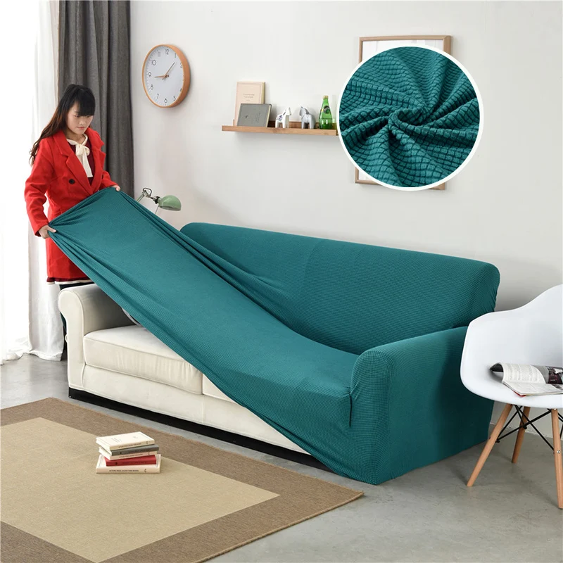 

Corn kernels Sofa Cover Thick Elastic Couch Cover Polar fleece Universal Non-slip Slipcover 1/2/3/4-Seat sofa Furniture Covers