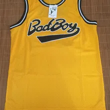 Фильм Баскетбол Джерси мужские уличные танцы футболки для хипхопа Small#72 Bad boy рубашка Большой сшитый спортивный Джерси