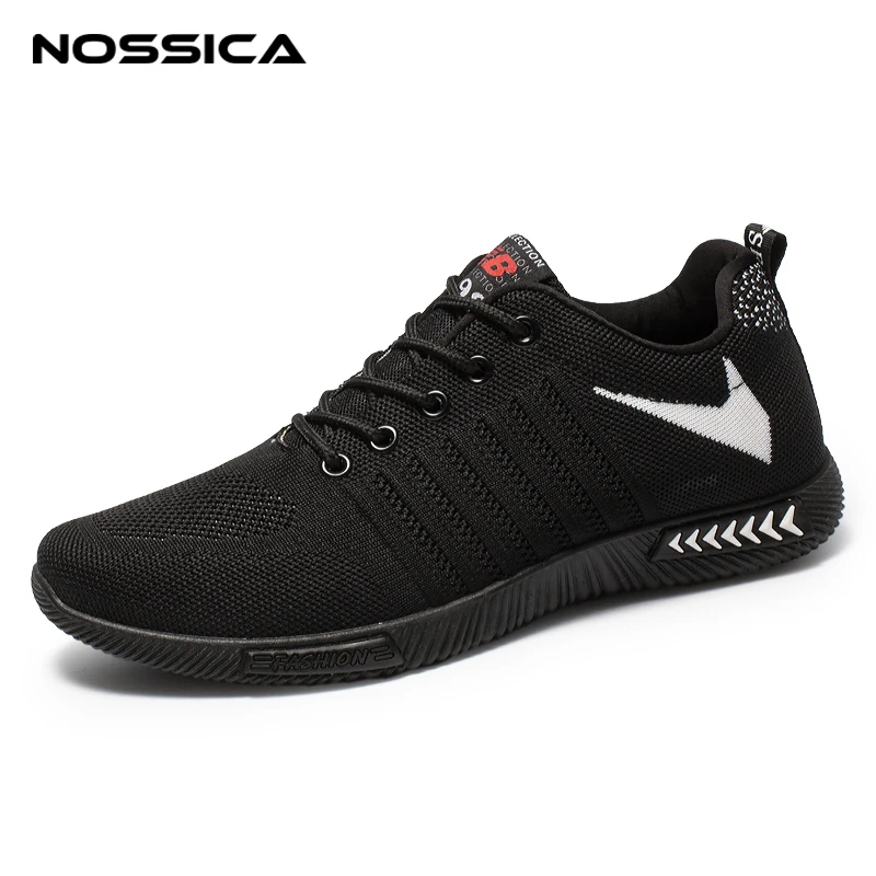 

NOSSICA Spring/Autumn New Models Men Shoes 2018 Fashion Comfortable Youth Casual Shoes For Male Soft Mesh Design Lazy Shoes