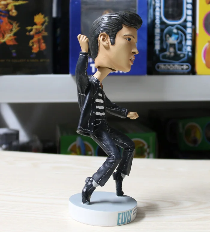 Elvis Presley Jailhouse Rock и 1957 год в золоте 2 вер. NECA головка молотки 21 см фигурка с