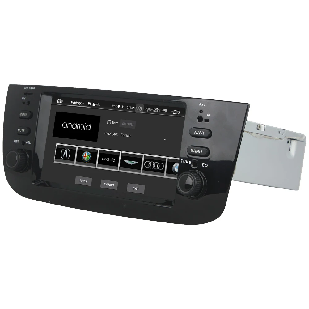 Discount KLYDE Octa Core 4G WIFI Android 8.0 7.1 4GB RAM 32GB ROM Car DVD Multimedia Player Stereo For Fiat Linea 2014-2015/Grande Punto 2