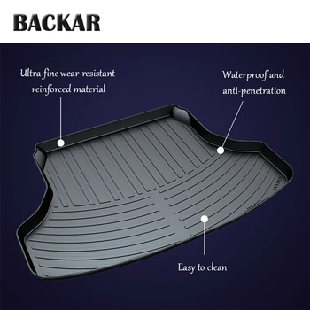 

Backa Cargo Trunk Boot Liner Tray Anti-slip Mat For Nissan Sylphy B17 X-trail T31 T32 Tiida Teana J32 L33 Qashqai Accessories