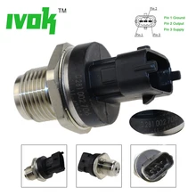 Лучшая Акция 0281002706 бар датчик давления топливной рампы 0281002903 0281002937 для CUMMINS VOLVO IVECO MAN FIAT JACK RENAULT