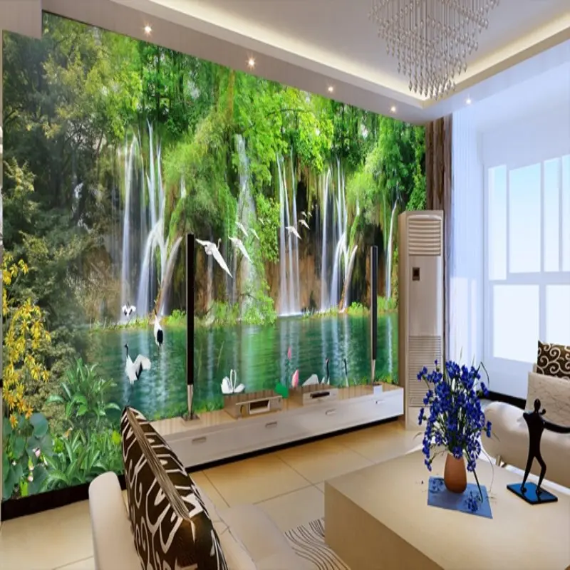 

Papel De Parede Infantil 3d Wallpaper Three-dimensional Large Mural Landscape Restaurant for Sofa Tv Background Wall Paper