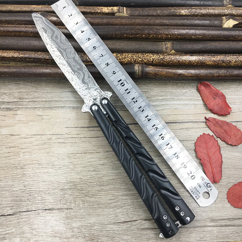 Buy 440c Stainless Steel Training Knife damascus