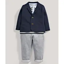 Children Suit Blazer Kids Formal Winter Boys Clothes Suit Kid Knit Full Clothing Set Coat +trousers+full Shirt Three Pieces Sets цена Children Suit Blazer Kids Formal Winter Boys Clothes Suit Kid Knit Full Clothing Set Coat +trousers+full Shirt Three Pieces Sets цены онлайн