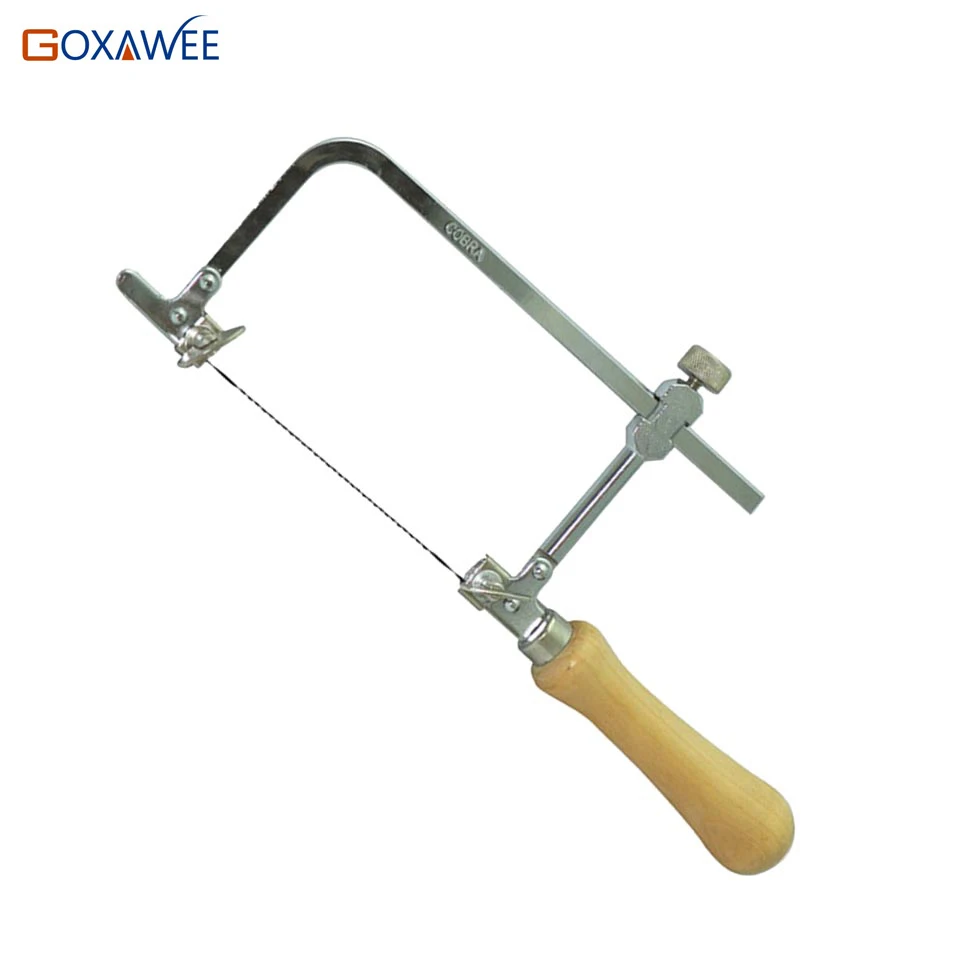Adjustable Saw Bow DIY Hand Tool Mini Curve Hand Saw Wood Metal Cutting
