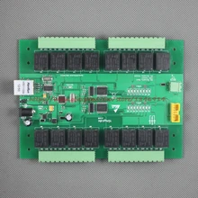 Network relay 16 Road 10A WEB UDP computer control switch Weak engineering centralized control