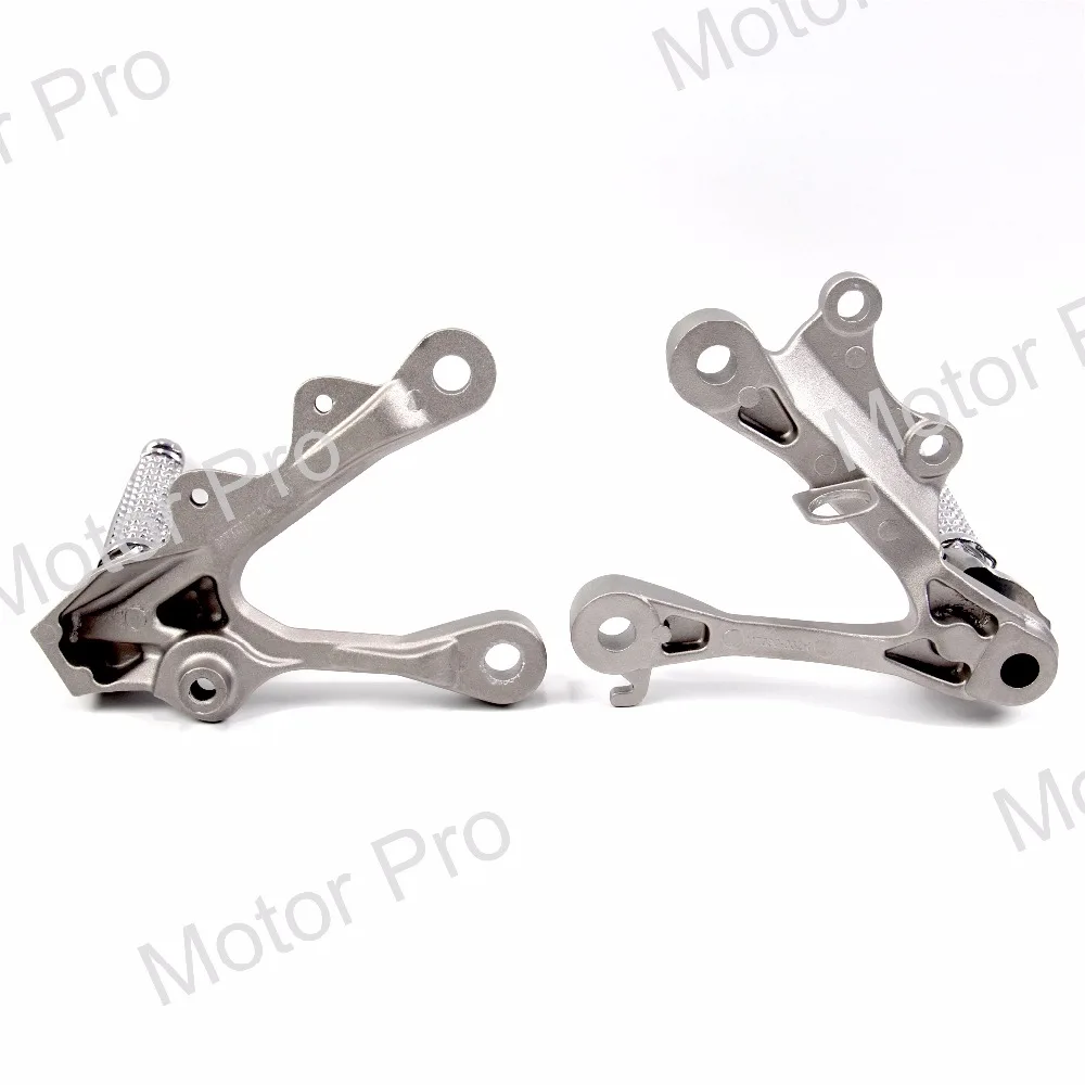 Передние Подножки для Kawasaki Ninja ZX-6R 2009 2010 2011 ZX6R накладки для ног ездока педаль кронштейны мотоцикл Запчасти ZX 6R 09 10 11