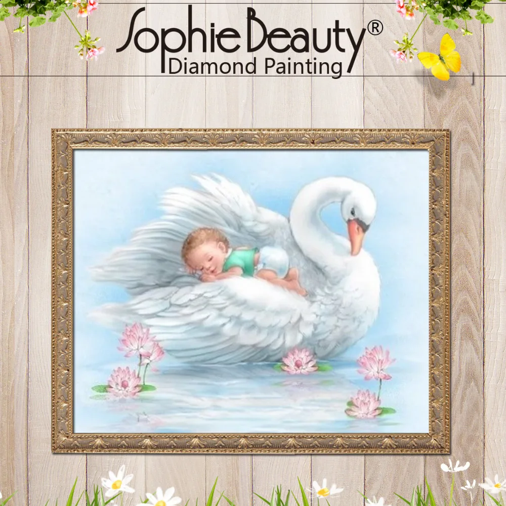 Sophie Beauty Diy Алмазная картина вышитая крестом ручная работа мозаика Вышивка Бисер
