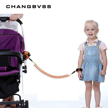 

Adjustable 2.5m Wrist Link Infant Safety Walking Harness, Wristband Belt Toddler Baby Kids Keeper, Anti-lost Harness Leash Strap