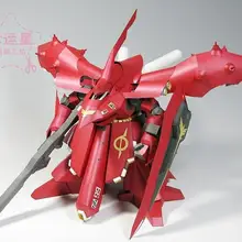 DIY Ручная работа положительный пропорциональный Gundam серии MSN-04ll Nightingale Gundam 3D бумажная модель