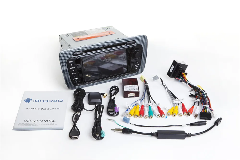 Flash Deal Android 9.0 4GB RAM 64G RAM auto Car DVD Player for seat IBIZA GPS NAVIGATION STEREO RADIO multimedia audio PX6 CARPLAY DSP 30EQ 0