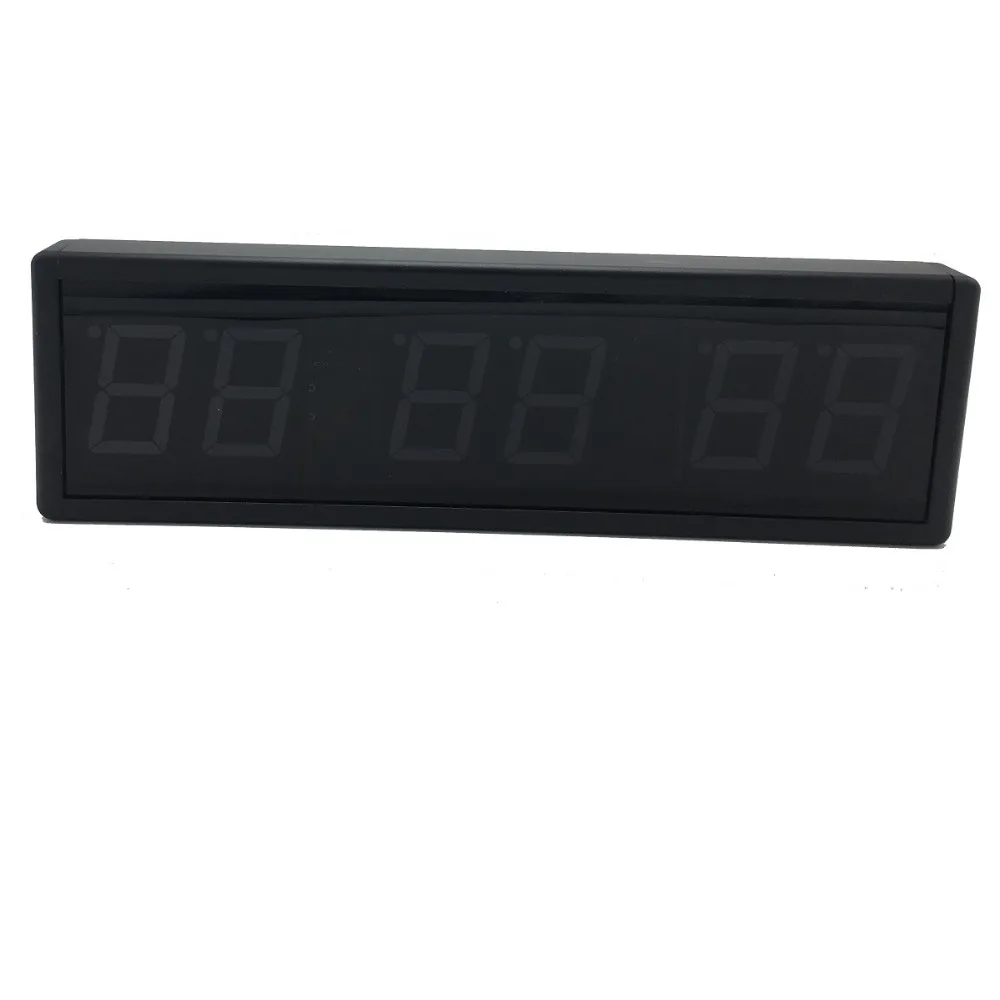 BTBSIGN 5 6Digits Large LED Countdown Timer Sport Running Race Clock with Remote