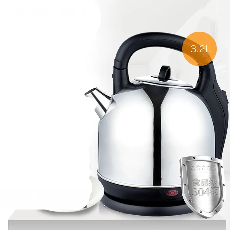 Stainless steel kettles kettle kitchen large capacity electricin