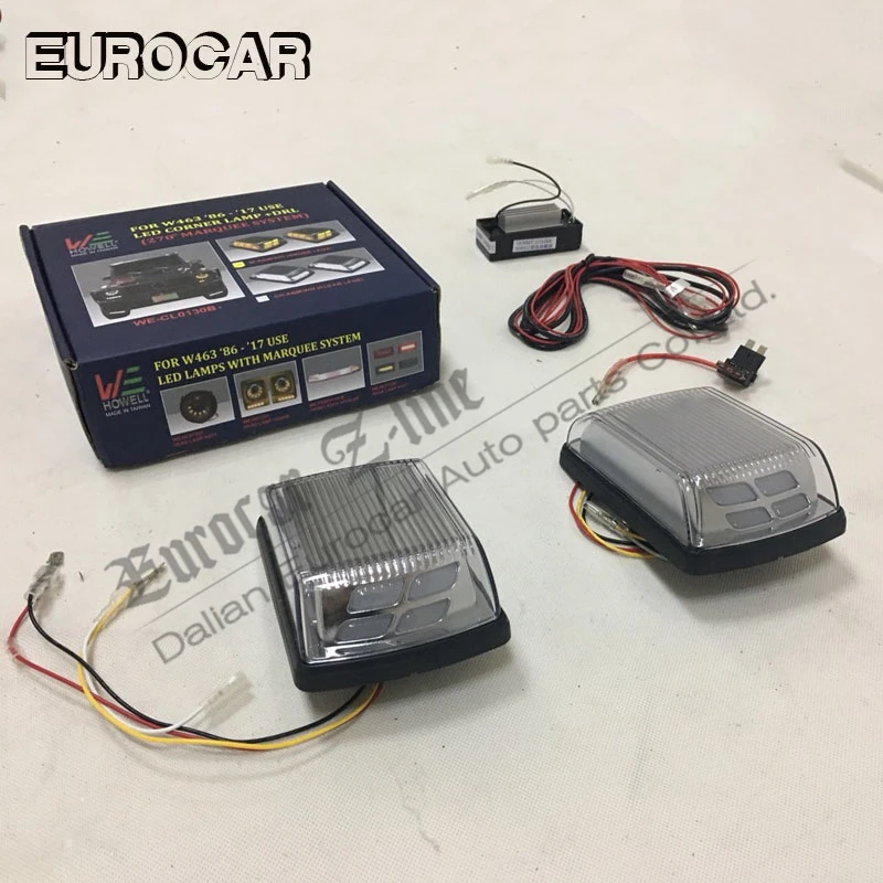 

g wagon G Class W463 g63 g65 turning lights Corner SMOKED w463 LED light w463 new style turning lights