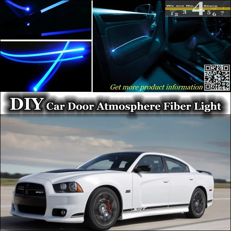 Для Dodge Зарядное устройство 2006 ~ 2015 внутренний окружающий свет тюнинг атмосферное