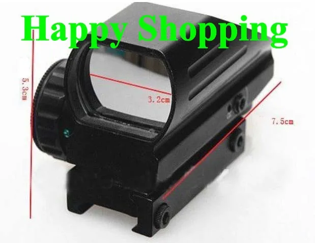 

1X22X33 Holographic multi reticle red and green dot scope ight 20mm weaver rail