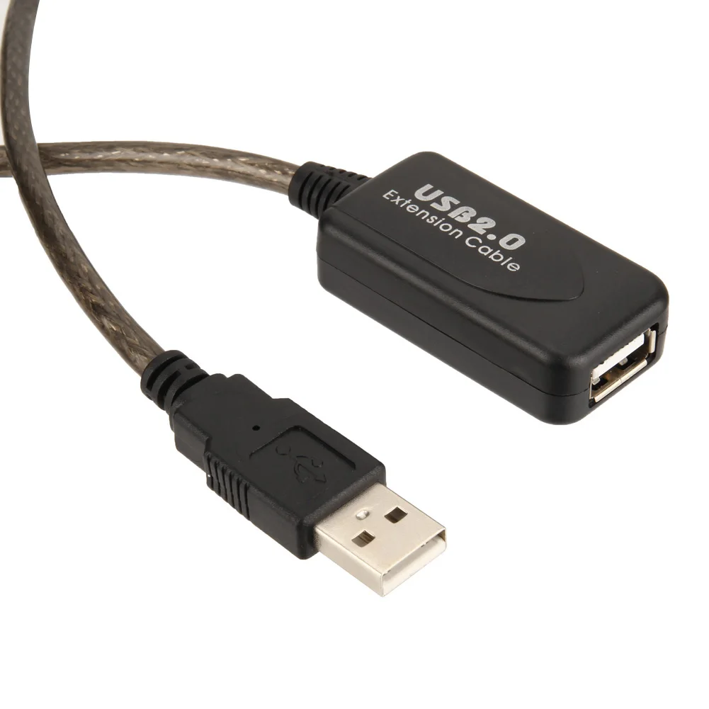 

5m/10m/15m USB 2.0 Active Repeater Cable Extension Lead Signal Manifier Extend Cable New Arrival