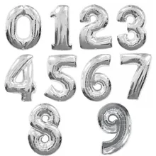 

BPBirthday party decoration and wedding room decoration 32 inch digital balloons ball ornaments JJ-QQ4