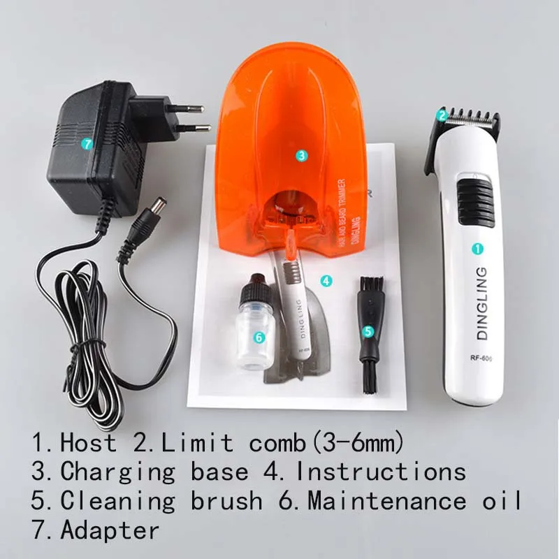 Kemei KM-606 Hair cut machine mens professional electric hair trimmer