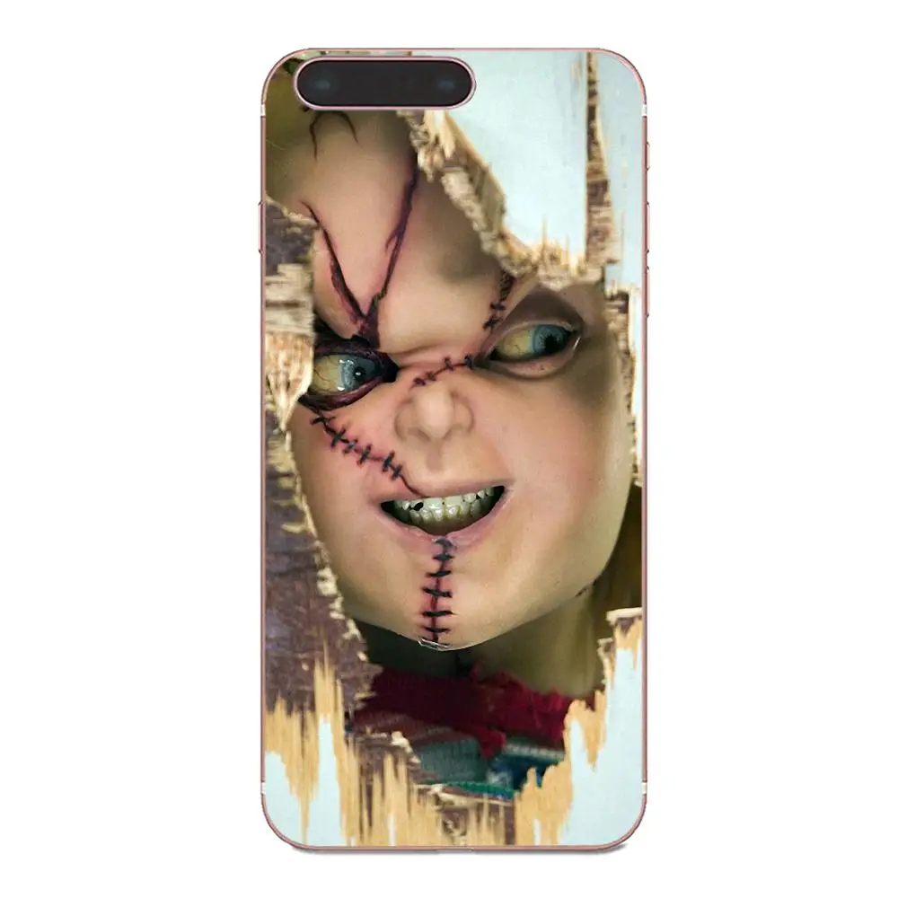 Чехол из ТПУ с рисунком ужасов Chucky Child S Play для Huawei P7 Honor 4C 5A 5C 5X 6 6C 6A 6X 7 7X 8 9 V8 V10 Y3II Y5II
