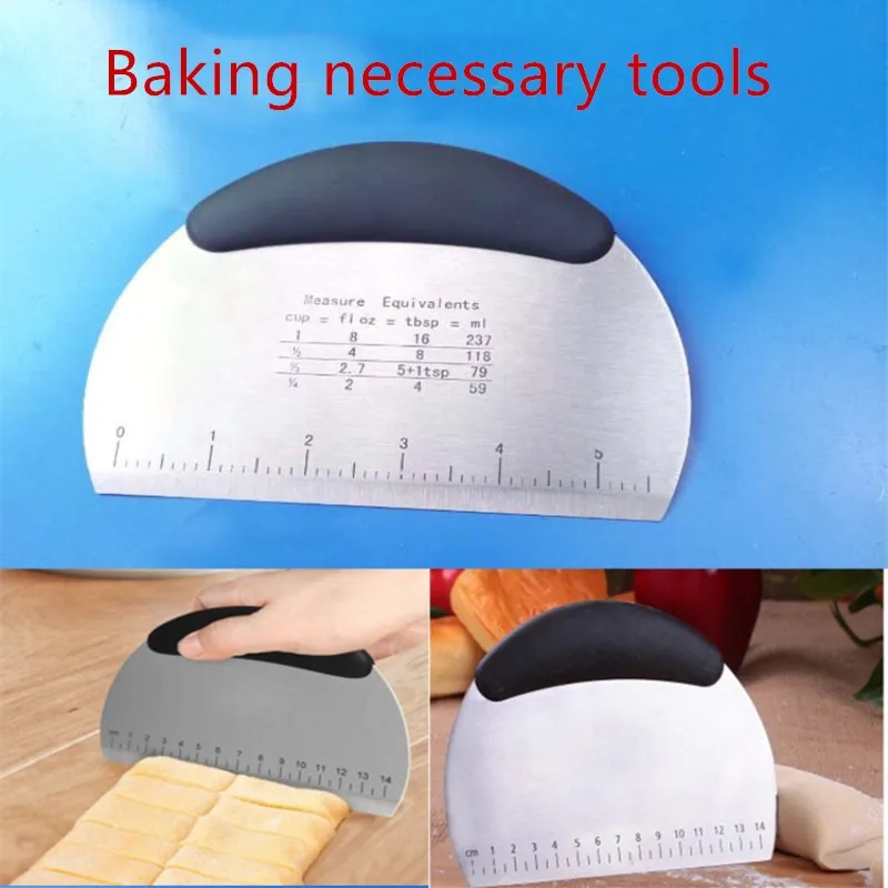 

High Quality DIY Baking Scraper Butter Cream Cake Knife Cake Dough Cutter Pizza Decorating Baking Tools Kitchen Accessories