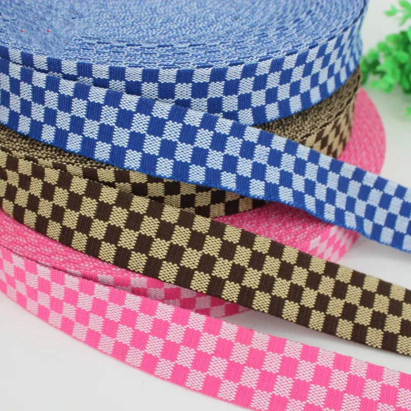 5 yard 33mm Jacquard Cotton/polyester bing Straps Tape Bag Shoes