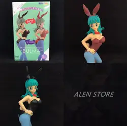 ALEN 8 "Dragon Ball Z Аниме Bulma Кролик костюм в коробке 20,5 см ПВХ фигурка Коллекция Модель Кукла, подарок для девочки