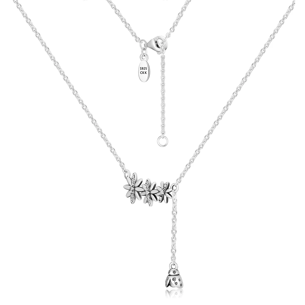 

100% 925 пробы-серебро-ювелирные изделия Spritime ожерелья Бесплатная доставка