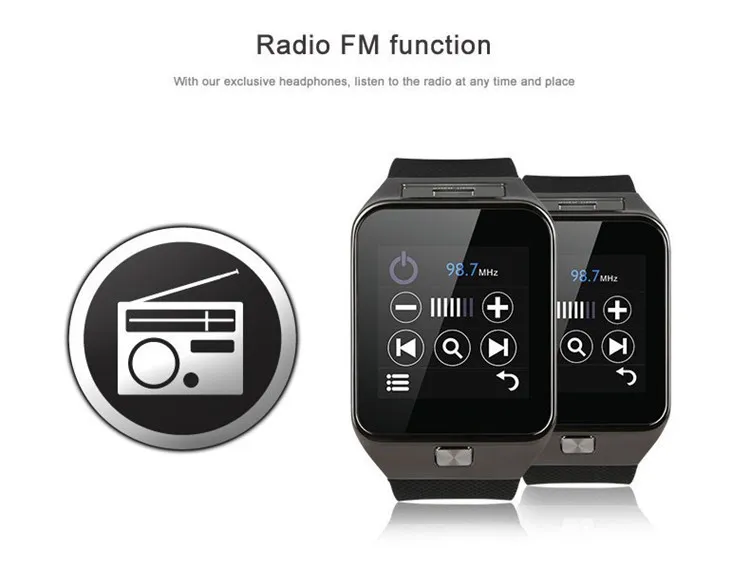 smart watch with radio