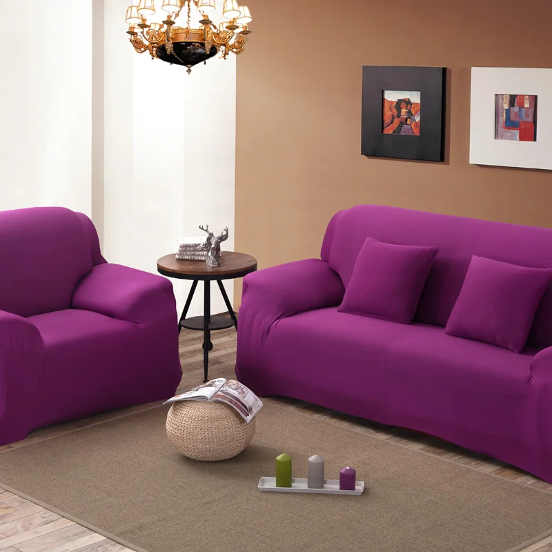 16 цветов, чехол на диван из стрейч-материала из эластичной ткани, угловой диван Чехол 1/2/3/4-Seater на двоих покрывало на диван мебель 1 шт. стирка в стиральной машине
