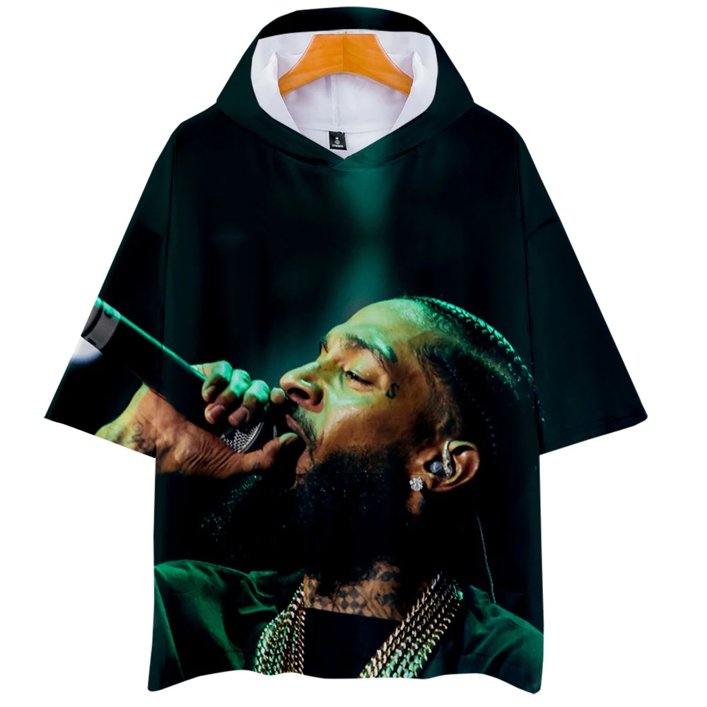 Nipsey hussle 3D толстовки Новая модная футболка с короткими рукавами лето/весна крутая и дышащая футболка с короткими рукавами