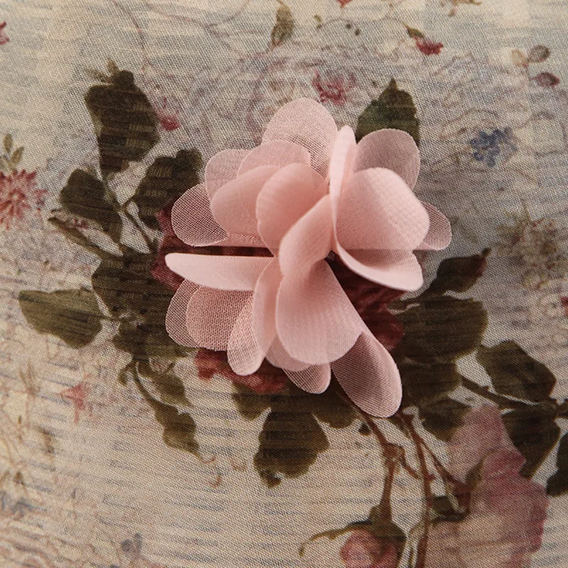 FFLACELL 1 метр 3D кружевная ткань с розовым цветы розочки ширина 140 см|1 meter|wide fabricfabric