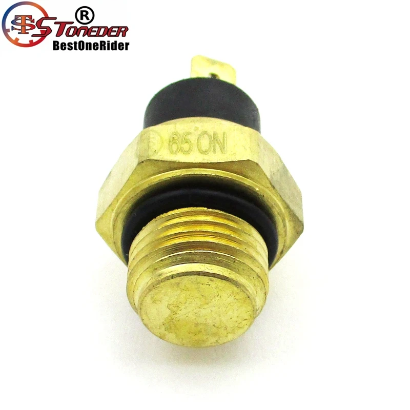 Stoneder m16 라디에이터 열 냉각 팬 스위치 250cc 수냉식 엔진 모터 쿼드 4 휠러 스쿠터 모 페드 atv
