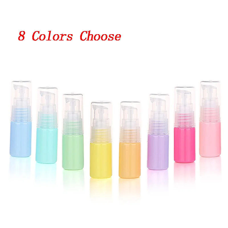 Refillable Portable Mini Empty Cosmetic Container Perfume Traveler Packing Bottle Press Bottle for Lotion Shampoo Bath