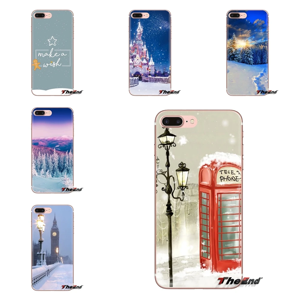 

For Samsung Galaxy J1 J2 J3 J4 J5 J6 J7 J8 Plus 2018 Prime 2015 2016 2017 Winter Wallpaper for Phone Silicone Phone Shell Covers