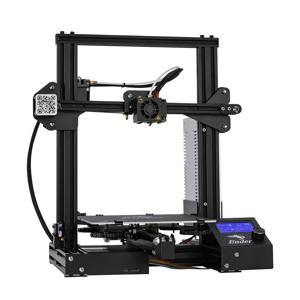 Горячая Распродажа Ender-3 DIY Набор 3D принтер большой размер мини Ender 3/Ender-3X принтер 3D продолжительная печать сила Creality 3D