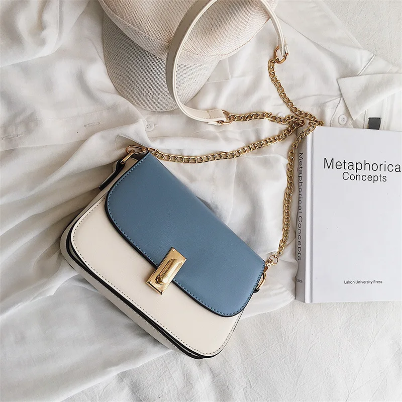 

Luxury Brand Women Pu Leather Shoulder Bag High Quality Ladies Chain Small Crossbody Bags Fashion Designer Female Messenger Bags